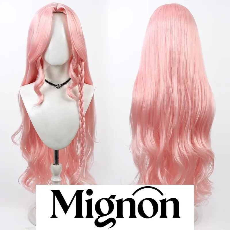 Mignon Fluttershy cosplay wig slightly curly pink with braid Halloween gift
Mignon Fluttershy cosplay wig slightly curly pink with braid Halloween gift