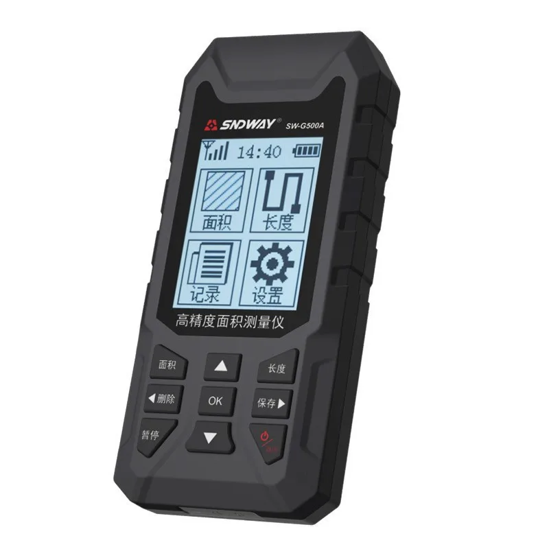 SW-G500A Высокоточный GPS Mu Gauge Ручной Land Area Gauge Автомобиль для спутникового позиционирования
SW-G500A Высокоточный GPS Mu Gauge Ручной Land Area Gauge Автомобиль для спутникового позиционирования