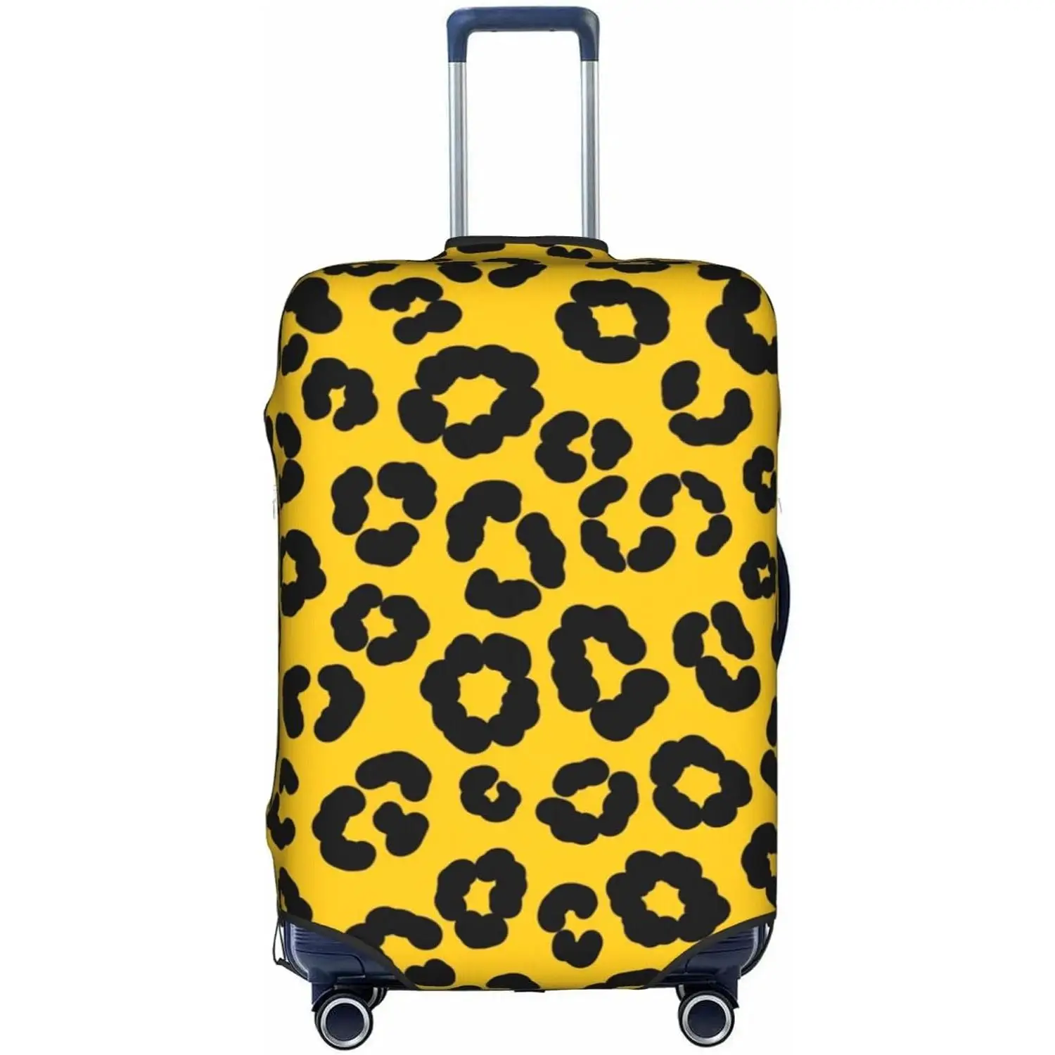 Модный чехол для чемодана, защитная пленка из кожи животного, гепарда, леопарда, кожаный принт, желтый эластичный чехол для багажа с моющейся молнией
Модный чехол для чемодана, защитная пленка из кожи животного, гепарда, леопарда, кожаный принт, желтый эластичный чехол для багажа с моющейся молнией
