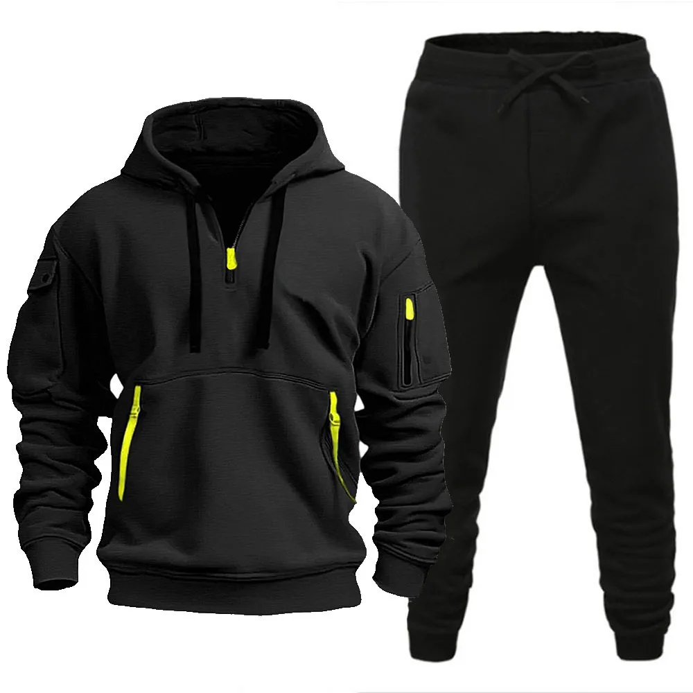 2024 Cross border Autumn/Winter Sports Hoodie Set Men's Multi Pocket Zipper Hoodie Sports Hoodie Set
2024 Cross border Autumn/Winter Sports Hoodie Set Men's Multi Pocket Zipper Hoodie Sports Hoodie Set