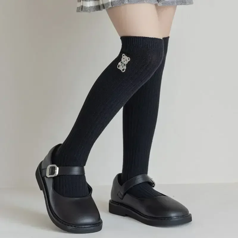 Children Cute Cartoon Bear JK School Knee High Long Socks Kids Girls Korean Kawaii Spring Autumn Cotton Thigh High Stockings
Children Cute Cartoon Bear JK School Knee High Long Socks Kids Girls Korean Kawaii Spring Autumn Cotton Thigh High Stockings