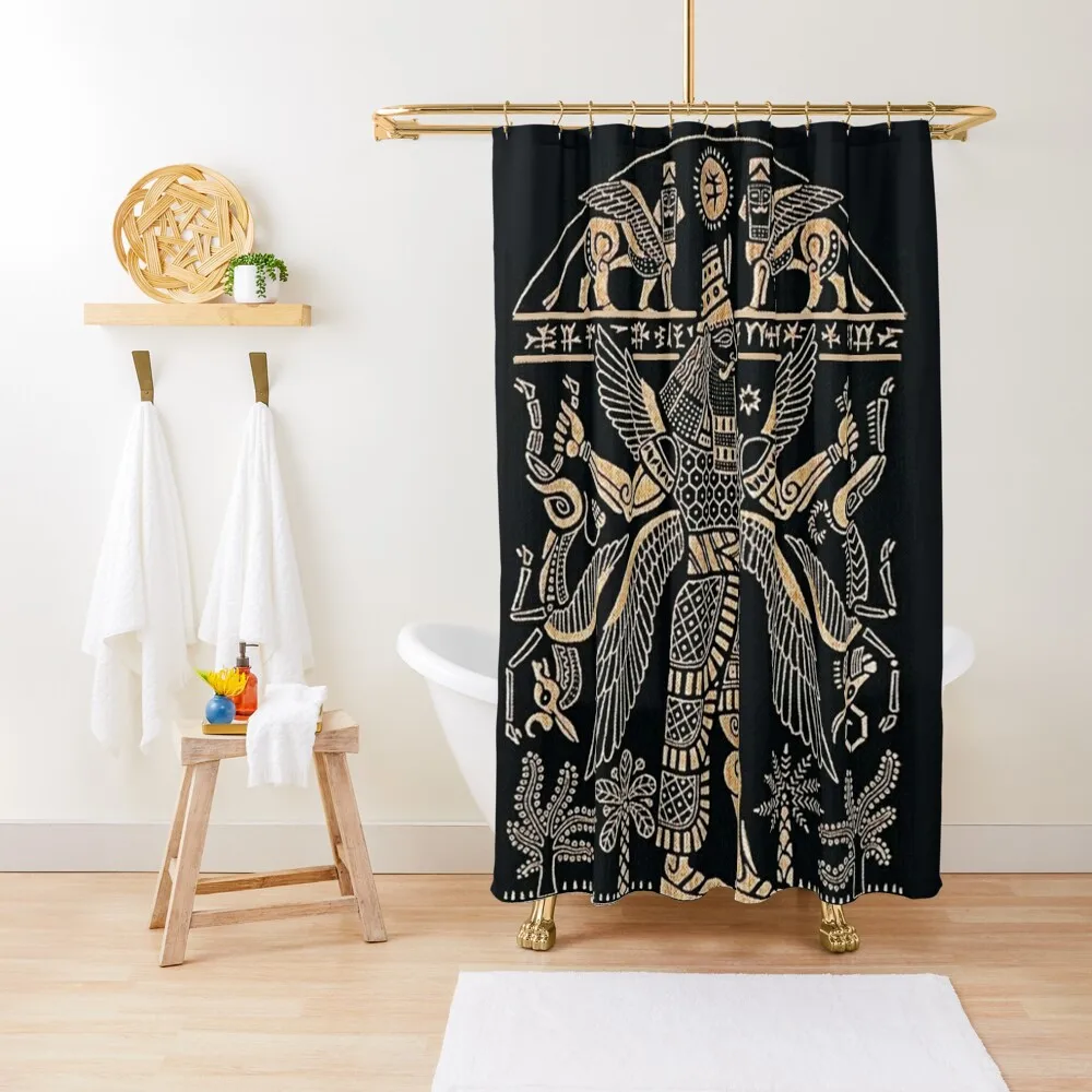 ASSYRIAN Shower Curtain For The Bathroom Anti-Mold Waterproof Shower Shower For Bathroom Elegant Bathroom Curtain
ASSYRIAN Shower Curtain For The Bathroom Anti-Mold Waterproof Shower Shower For Bathroom Elegant Bathroom Curtain