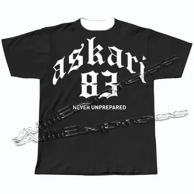 ASKARI Boxing Fighting Jersey Fashion 3D Men Fitness Short Sleeve T-shirt Breathable Sportwears Male Outdoor Trainning Tops MOTO
ASKARI Boxing Fighting Jersey Fashion 3D Men Fitness Short Sleeve T-shirt Breathable Sportwears Male Outdoor Trainning Tops MOTO