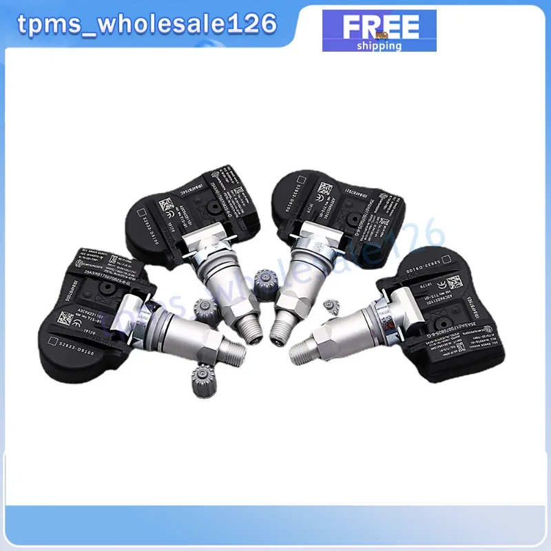 4PCS Tire Pressure Monitor Sensor 52933-D9100 For 2017-2023 Genesis G90 2016-2021 Hyundai ELANTRA IONIQ Kia OPTIMA TPMS 433MHZ
4PCS Tire Pressure Monitor Sensor 52933-D9100 For 2017-2023 Genesis G90 2016-2021 Hyundai ELANTRA IONIQ Kia OPTIMA TPMS 433MHZ