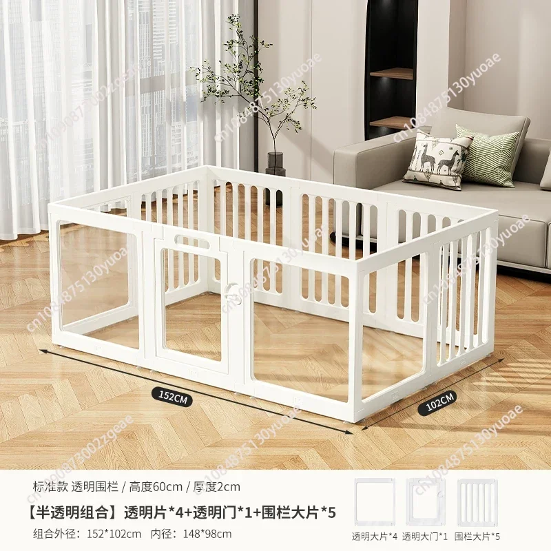 Indoor Clear Acrylic Pet Playpen Easy Assemble Transparent Dog Playpen for Puppy Bunny Cat Pig - Pet Barrier
Indoor Clear Acrylic Pet Playpen Easy Assemble Transparent Dog Playpen for Puppy Bunny Cat Pig - Pet Barrier