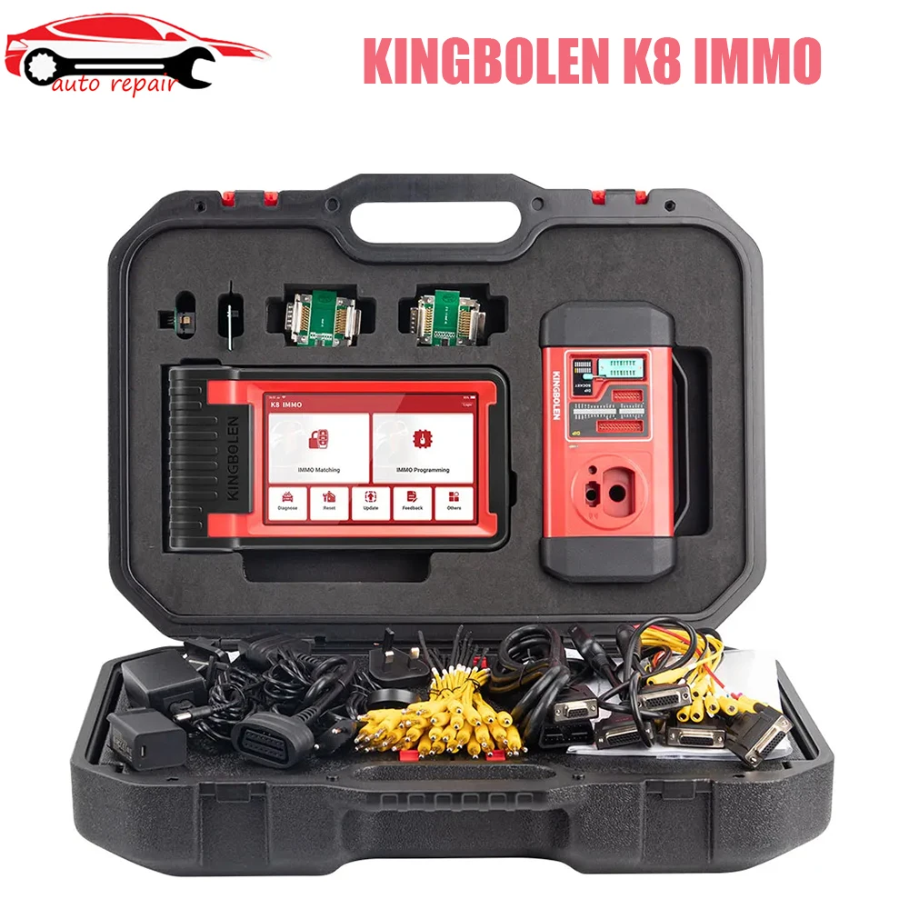 KINGBOLEN K8 IMMO Key Programming Tools Car Immobilizer programmer All System diagnostic Tools pk LAUNCH IMMO Elite X-PROG 3
KINGBOLEN K8 IMMO Key Programming Tools Car Immobilizer programmer All System diagnostic Tools pk LAUNCH IMMO Elite X-PROG 3