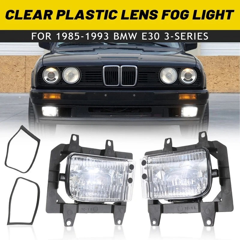 Headlight Fog Light For 1985-1993 BMW E30 318i 325i Front Bumper foglight Fog Famp Case Cover
Headlight Fog Light For 1985-1993 BMW E30 318i 325i Front Bumper foglight Fog Famp Case Cover