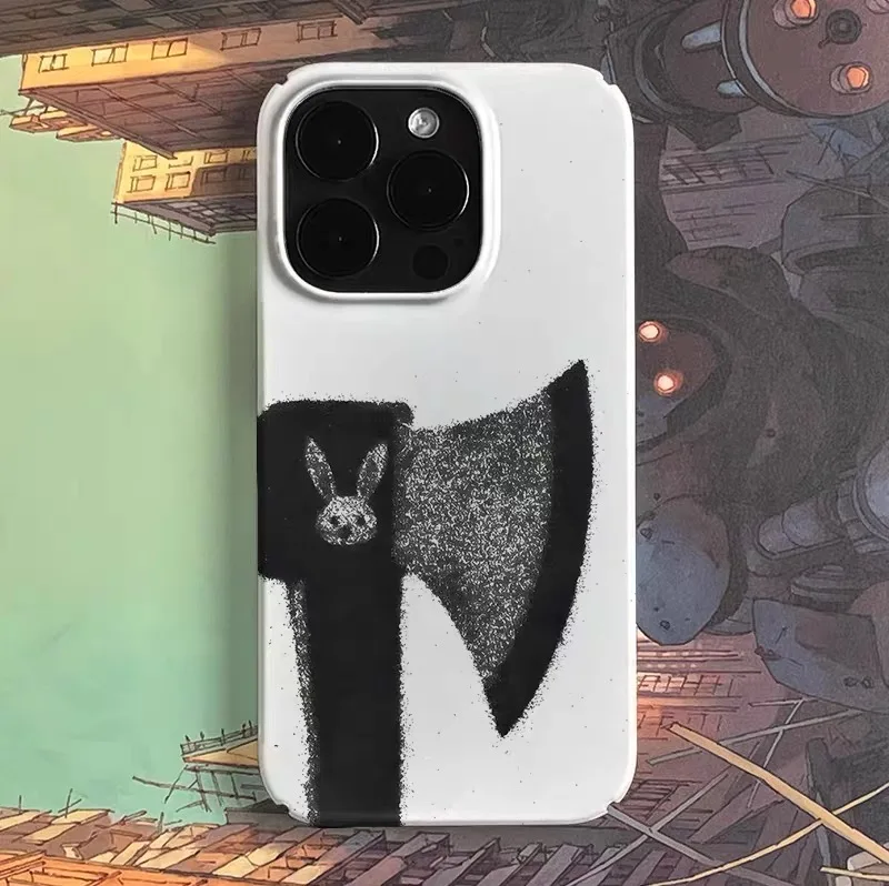 Black Axe Rabbit Art Phone Case for IPHONE 17 Air 16E 15 PROMAX 14 Plus 13 12 MINI 11 PRO 16Plus XR XS MAX Acrylic Phone Cover
Black Axe Rabbit Art Phone Case for IPHONE 17 Air 16E 15 PROMAX 14 Plus 13 12 MINI 11 PRO 16Plus XR XS MAX Acrylic Phone Cover