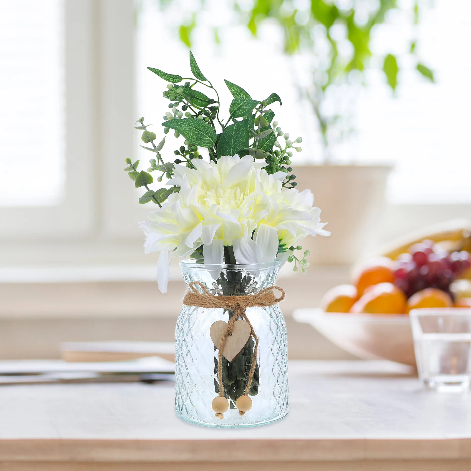 1 set Vase Home Decor Bouquet Artificial Flowers Vase Decoration Wedding Flower Bunch Adornment Simulation Flower nament
1 set Vase Home Decor Bouquet Artificial Flowers Vase Decoration Wedding Flower Bunch Adornment Simulation Flower nament