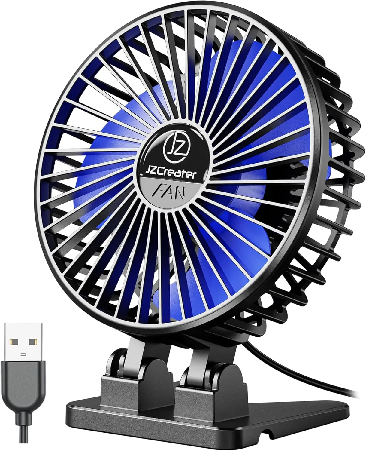 USB Desk Fan, Mini Portable Cooling Fan with 3 Speeds, Quiet Strong Wind for Home Office Travel Bedroom
USB Desk Fan, Mini Portable Cooling Fan with 3 Speeds, Quiet Strong Wind for Home Office Travel Bedroom