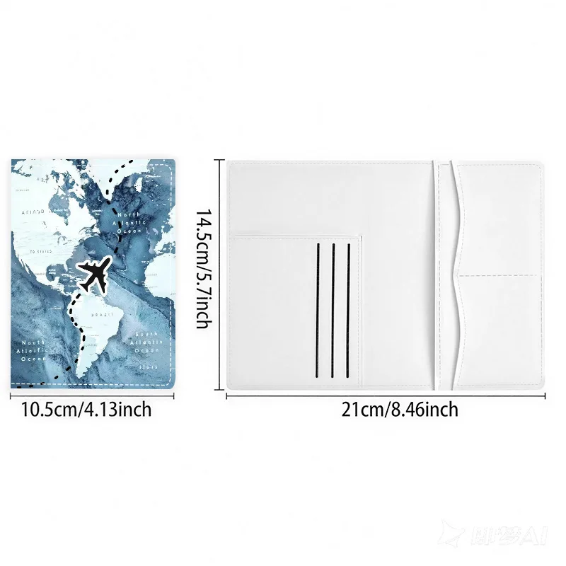 Passport Cover Wanderlust Travel Accessories Map Print World Map Passport Holder PU Leather Travel Wallet Tourist ID Ticket Case
Passport Cover Wanderlust Travel Accessories Map Print World Map Passport Holder PU Leather Travel Wallet Tourist ID Ticket Case