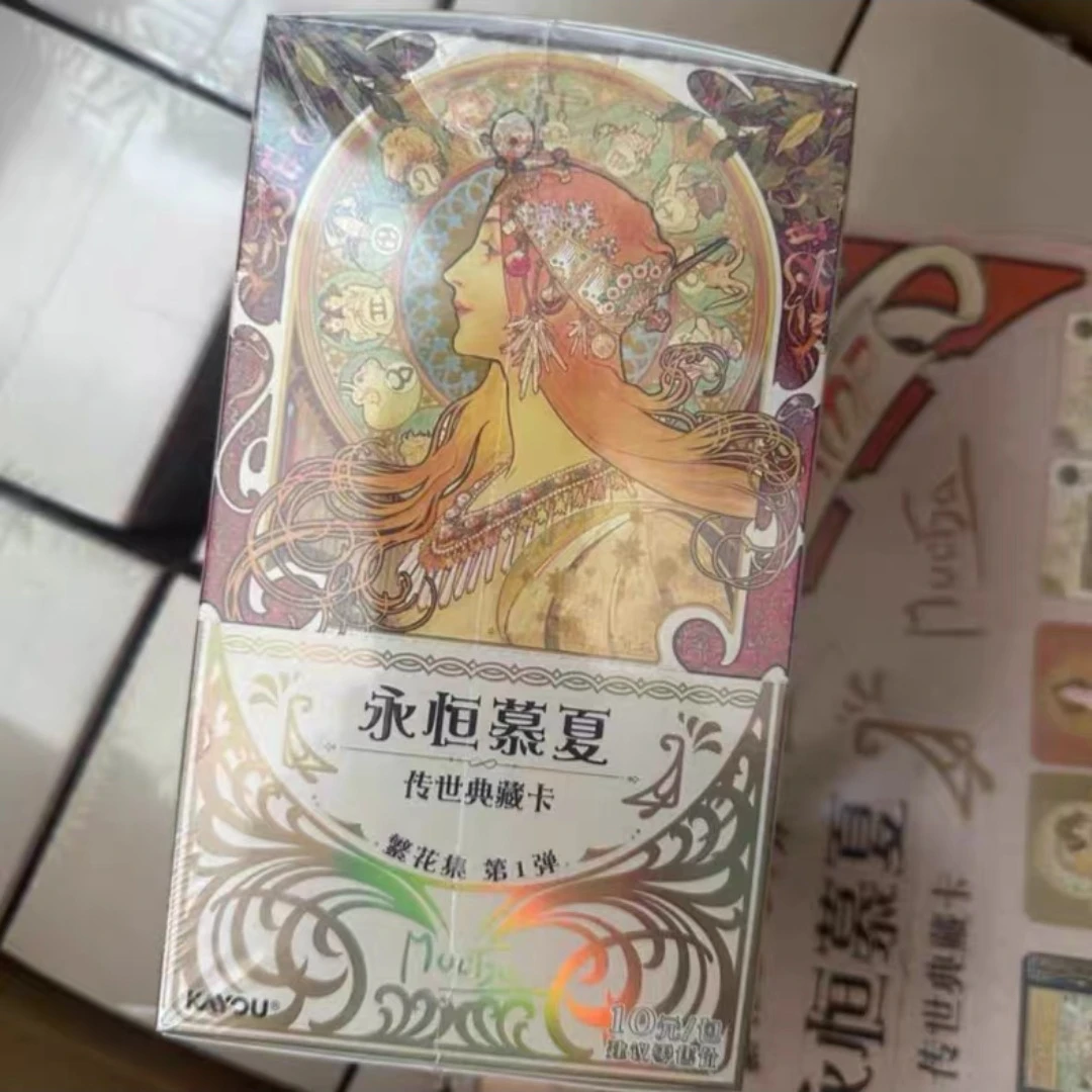 Официальные карты KAYOU Alphonse Mucha Art Collection Cards Blossom Album Series First Edition Limited TCG Cards для художественных коллекционеров, подарок
Официальные карты KAYOU Alphonse Mucha Art Collection Cards Blossom Album Series First Edition Limited TCG Cards для художественных коллекционеров, подарок