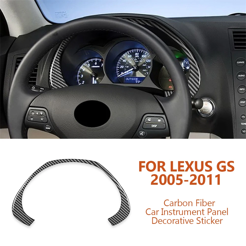 For Lexus GS 2005-2011 Car-styling Carbon Fiber Car Instrument Panel Decorative Stickers Auto Interior Modification Accessories
For Lexus GS 2005-2011 Car-styling Carbon Fiber Car Instrument Panel Decorative Stickers Auto Interior Modification Accessories
