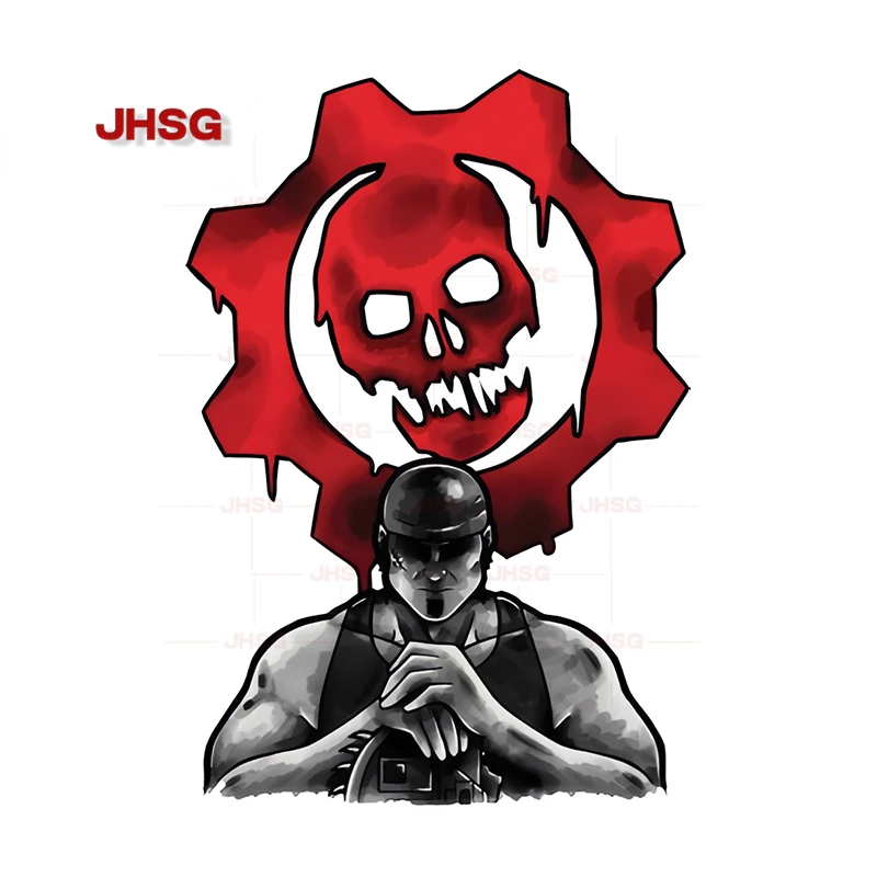 Gear of War Interesting Skull Car Sticker Scratch Resistant Skateboard Sticker Vinyl Decal
Gear of War Interesting Skull Car Sticker Scratch Resistant Skateboard Sticker Vinyl Decal