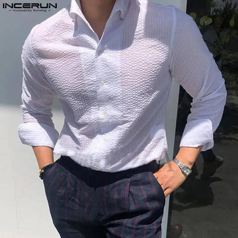 INCERUN Tops 2024 Korean Style Fashion New Men Windsor Collar Design Shirts Casual Streetwear Simple Striped Long Sleeved Blouse
INCERUN Tops 2024 Korean Style Fashion New Men Windsor Collar Design Shirts Casual Streetwear Simple Striped Long Sleeved Blouse