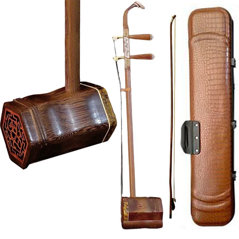 Rosewood Erhu 2-string Professional Urheen Adult Beginner Performance Instrument Loud Volume Traditional String Musical Erhu Set
Rosewood Erhu 2-string Professional Urheen Adult Beginner Performance Instrument Loud Volume Traditional String Musical Erhu Set