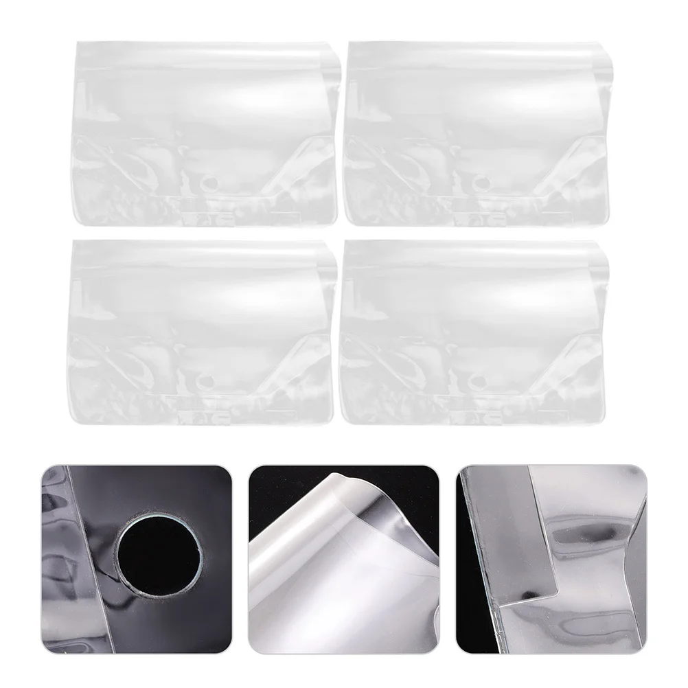 4Pcs A5 Book Cover Sturdy Transparent Film for Book Protection Water Resistant Clear Cover for School Children Learning Tools
4Pcs A5 Book Cover Sturdy Transparent Film for Book Protection Water Resistant Clear Cover for School Children Learning Tools