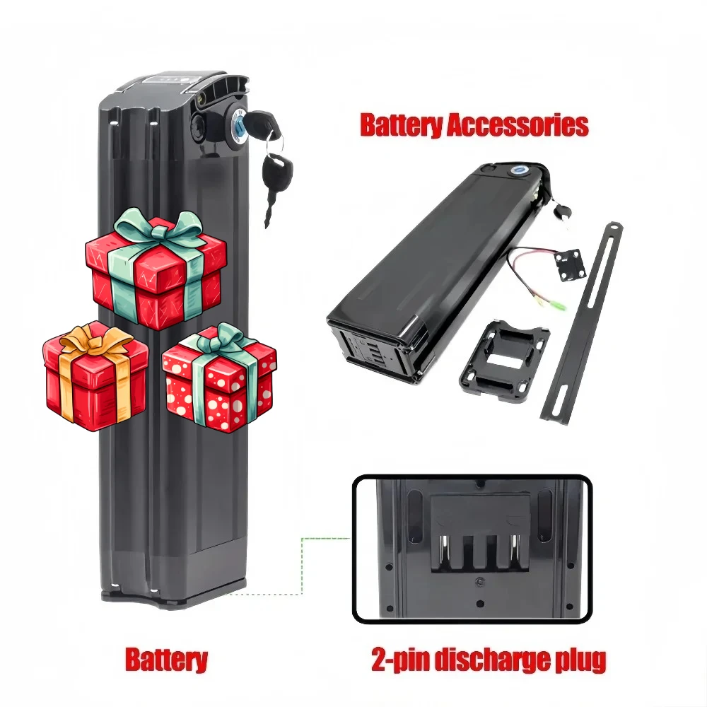 For Silverfish Ebike Battery 36V/48V Lithium Ion Pack for 250W-750W ,with 2A Charger,High Quality 15Ah 20Ah for Electric Bicycle
For Silverfish Ebike Battery 36V/48V Lithium Ion Pack for 250W-750W ,with 2A Charger,High Quality 15Ah 20Ah for Electric Bicycle