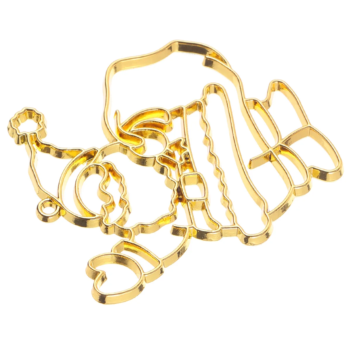 10 Pcs Epoxy Frame Open Back Bezel Bezels Pendants Christmas Charms for Jewelry Hemming Zinc Alloy Vacation
10 Pcs Epoxy Frame Open Back Bezel Bezels Pendants Christmas Charms for Jewelry Hemming Zinc Alloy Vacation