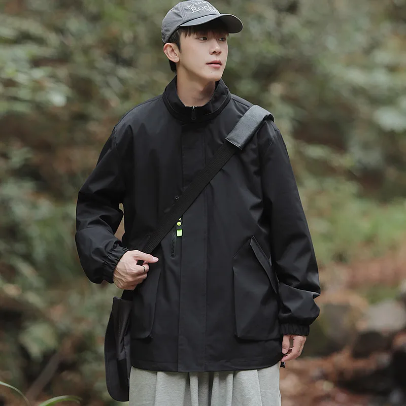 Male Jacket Men Hiking Jacket Outdoor Windproof Coats Hooded Jackets Color Matching Zipper Couple Top New Spring Autumn Casual
Male Jacket Men Hiking Jacket Outdoor Windproof Coats Hooded Jackets Color Matching Zipper Couple Top New Spring Autumn Casual