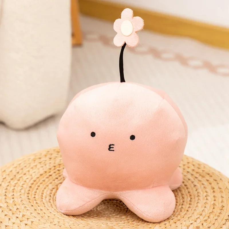 Soft Fluffy Pink Octopus Plush Toy with Flower Adorable Stuffed Octopus for Sofa Decor and Gifts.
Soft Fluffy Pink Octopus Plush Toy with Flower Adorable Stuffed Octopus for Sofa Decor and Gifts.