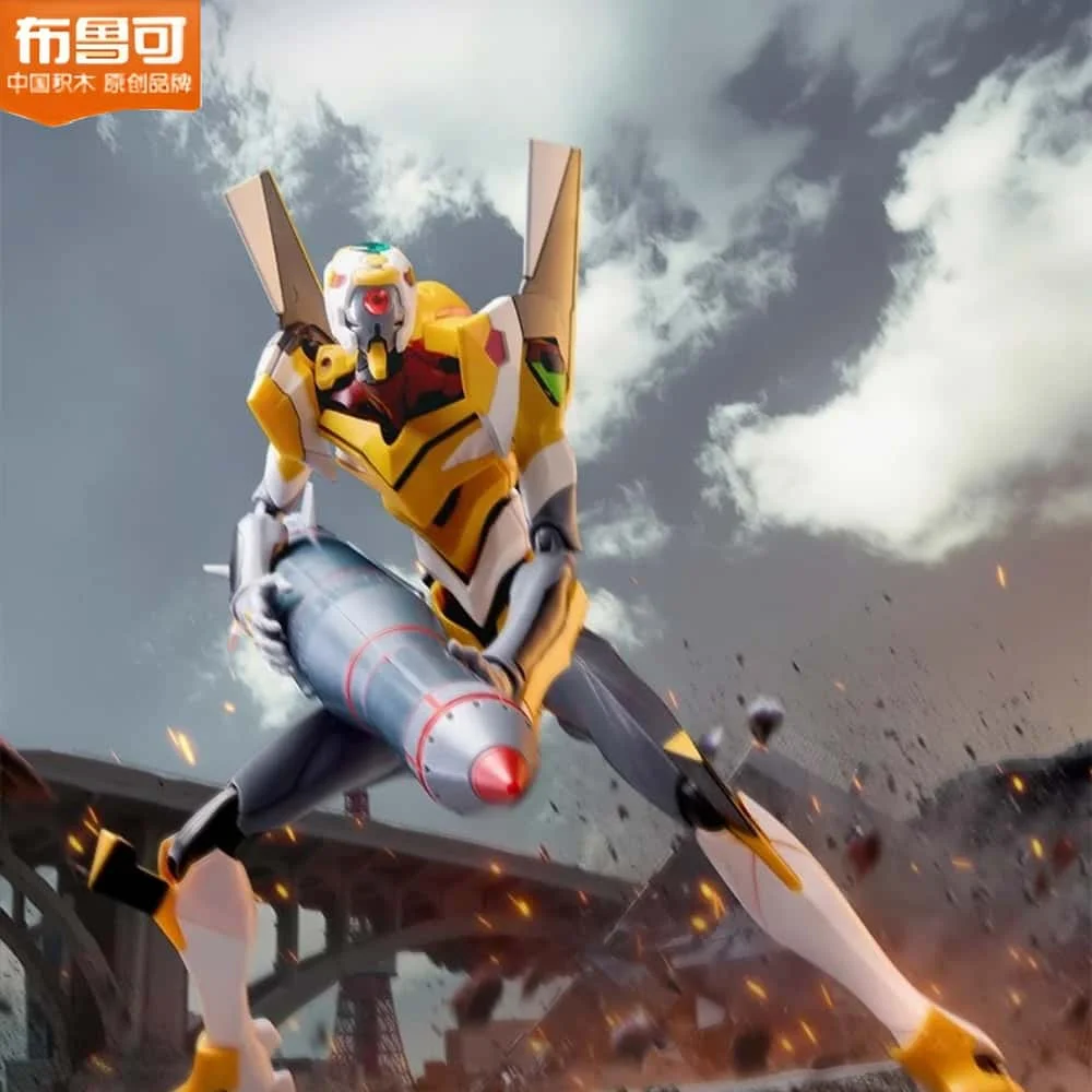 Оригинальные Blokees New Century Evangelion, экшн-фигурка, игрушка, аниме Asuka Shinji, собранные фигурки, робот, доспехи, модель, игрушки, орнамент 
Оригинальные Blokees New Century Evangelion, экшн-фигурка, игрушка, аниме Asuka Shinji, собранные фигурки, робот, доспехи, модель, игрушки, орнамент
