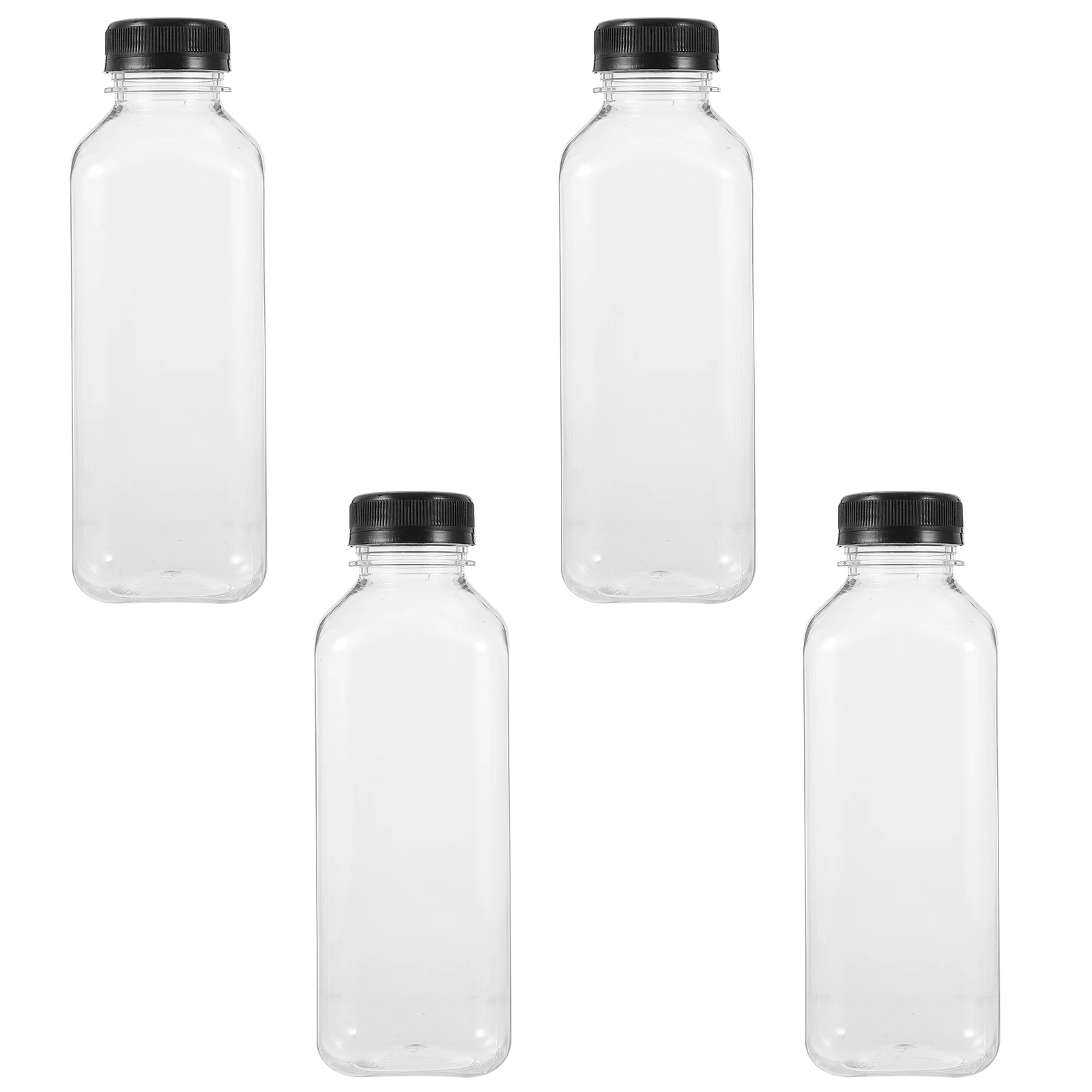 4 Pcs Transparent Beverage Bottles PET Storage Water Juice Favor Jars Empty Bottle Approved BPA
4 Pcs Transparent Beverage Bottles PET Storage Water Juice Favor Jars Empty Bottle Approved BPA