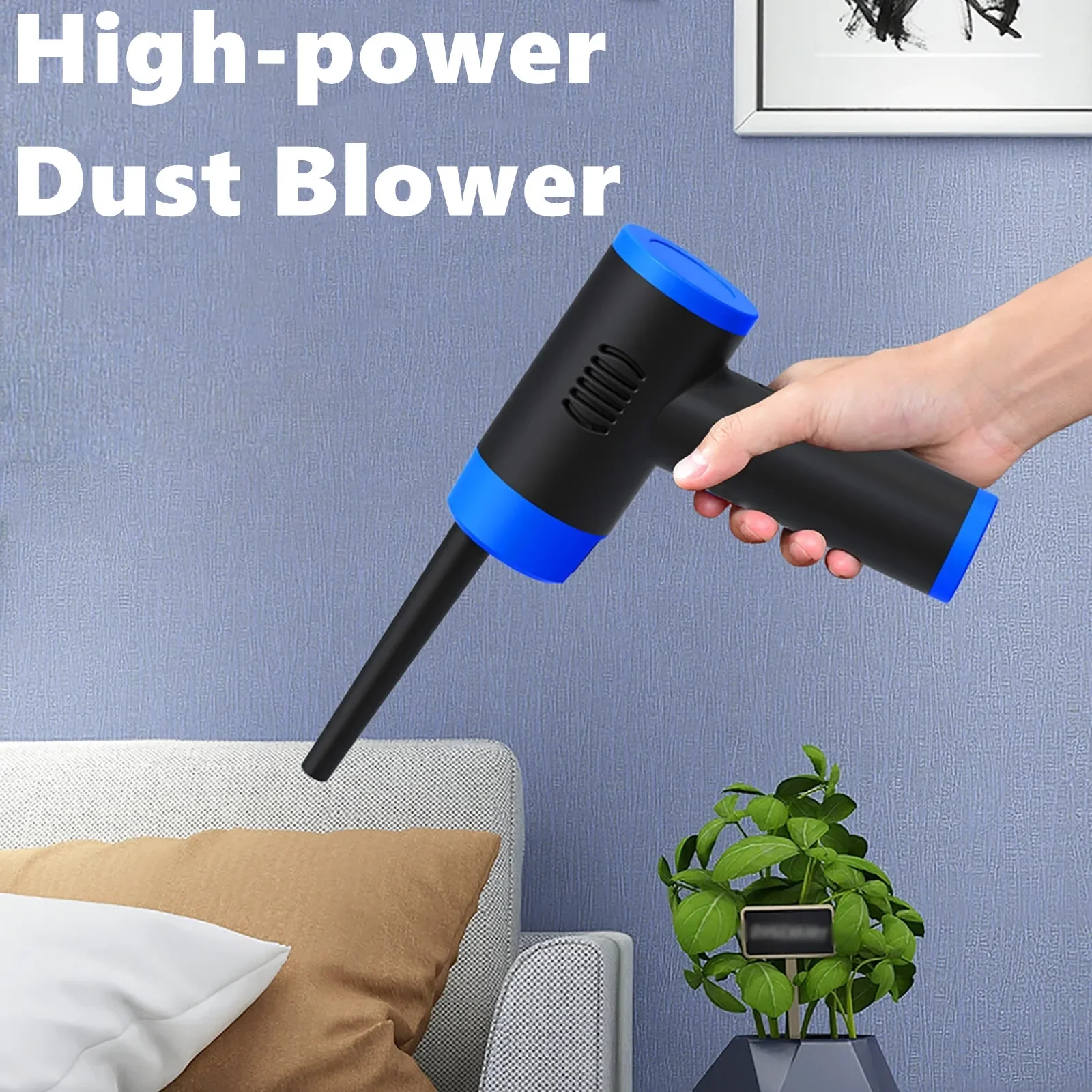 Household Car Lithium Battery Dust Blower High-power Dust Blower Wireless Air Duster for Computer Laptop Keyboard Cleaning
Household Car Lithium Battery Dust Blower High-power Dust Blower Wireless Air Duster for Computer Laptop Keyboard Cleaning