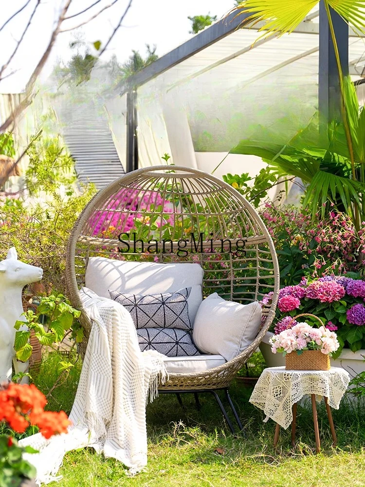 TMJ leisure chair single sofa creative single chair homestay eggshell chair garden balcony rattan sofa
TMJ leisure chair single sofa creative single chair homestay eggshell chair garden balcony rattan sofa