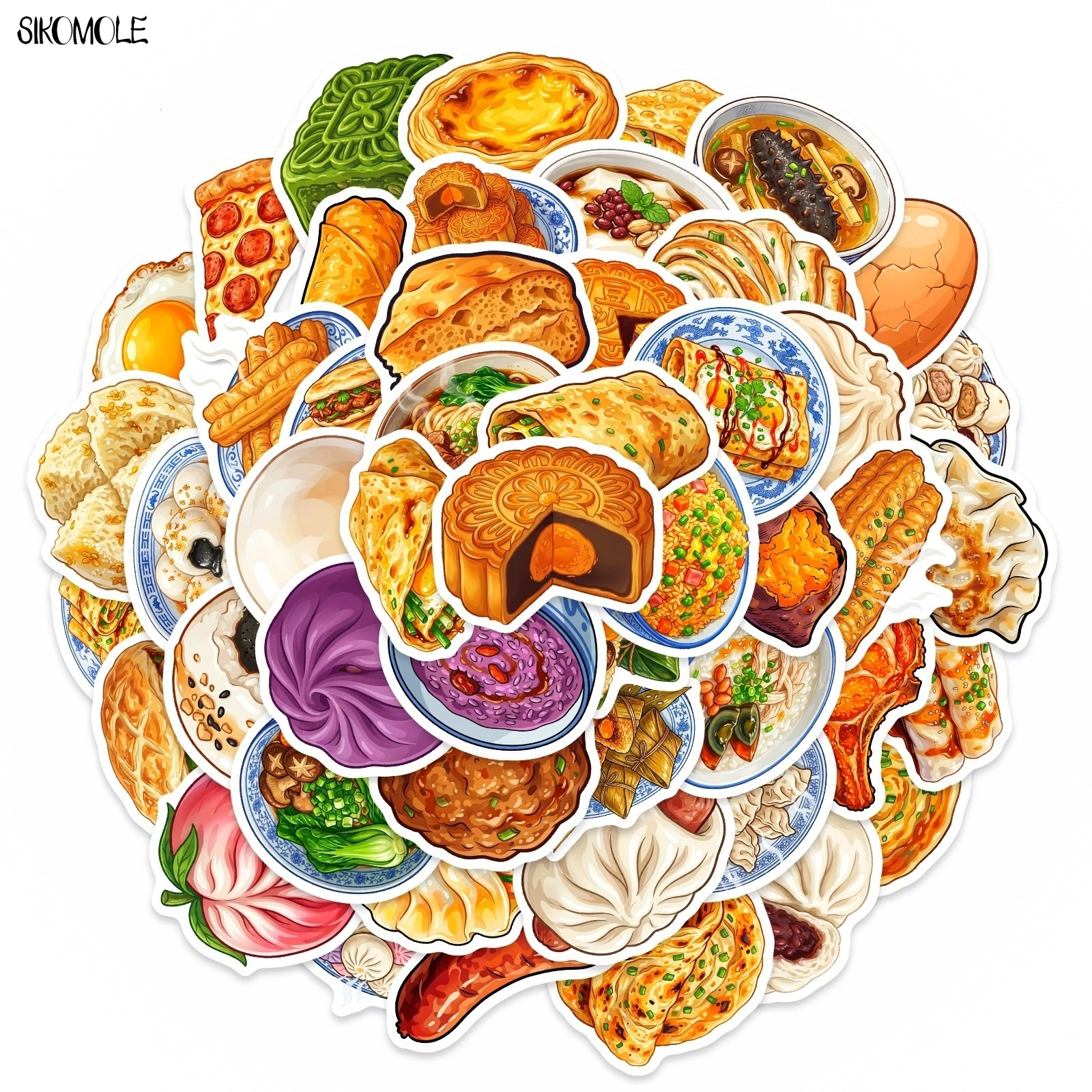 10/30/50PCS Cartoon Chinese Cuisine Noodles Stickers Book DIY Skateboard Toy Guitar Luggage Suitcase Decoration Graffiti Sticker
10/30/50PCS Cartoon Chinese Cuisine Noodles Stickers Book DIY Skateboard Toy Guitar Luggage Suitcase Decoration Graffiti Sticker