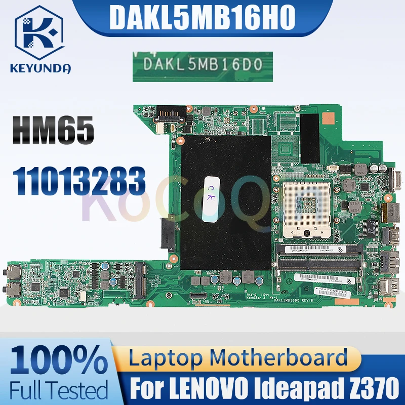 For LENOVO Ideapad Z370 Notebook Mainboard DAKL5MB16H0 HM65 11013283 DDR3 Laptop Motherboard Test OK
For LENOVO Ideapad Z370 Notebook Mainboard DAKL5MB16H0 HM65 11013283 DDR3 Laptop Motherboard Test OK