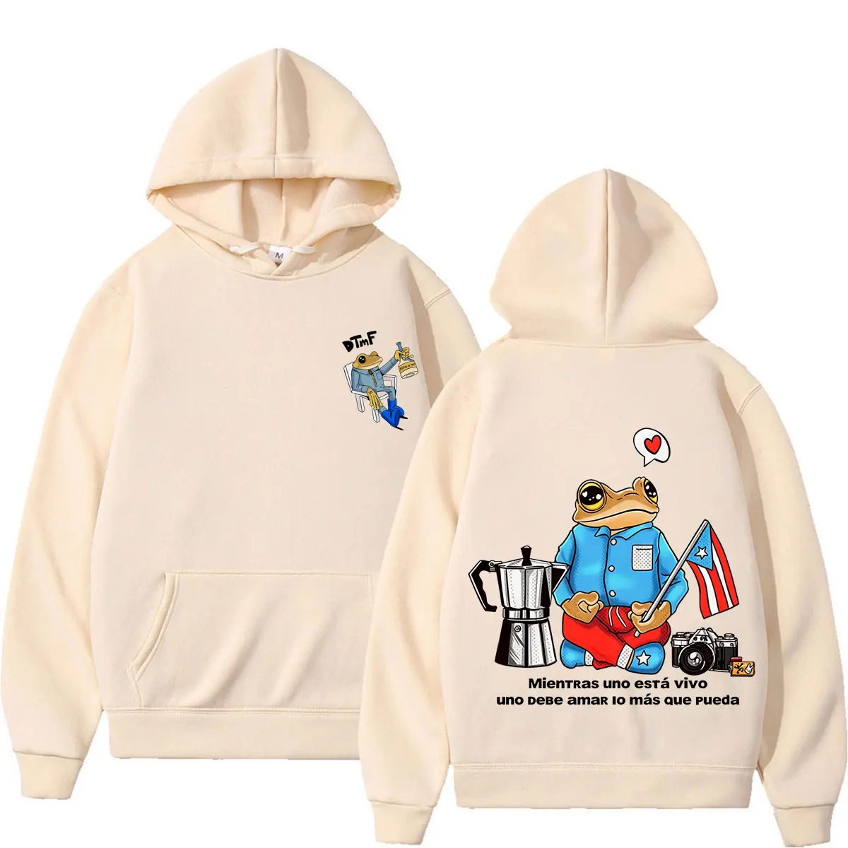 Rapper Bad Bunny Debi Tirar Mas Fotos DTMF Album Print Sweatshirts Men Women Oversized Casual Hip-hop Pullover Winter Streetwear
Rapper Bad Bunny Debi Tirar Mas Fotos DTMF Album Print Sweatshirts Men Women Oversized Casual Hip-hop Pullover Winter Streetwear