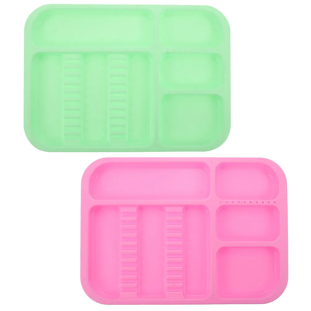 2pcs Colored Mini Tray Plastic Dental Plate Oral Treatment Trays Bottle PP Material Smooth Lightweight
2pcs Colored Mini Tray Plastic Dental Plate Oral Treatment Trays Bottle PP Material Smooth Lightweight