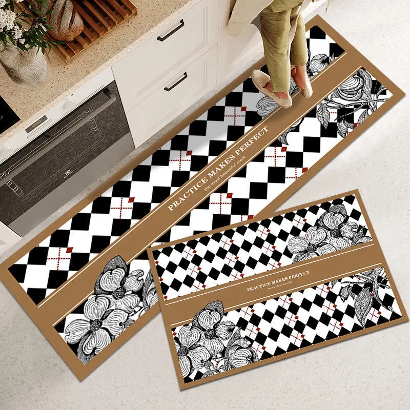 VIKAMA Summer Nordic Style Retro Floor Mat, Water-Absorbing And Oil-Proof Bathroom Anti-Slip Floor Mat, Furniture Decoration
VIKAMA Summer Nordic Style Retro Floor Mat, Water-Absorbing And Oil-Proof Bathroom Anti-Slip Floor Mat, Furniture Decoration
