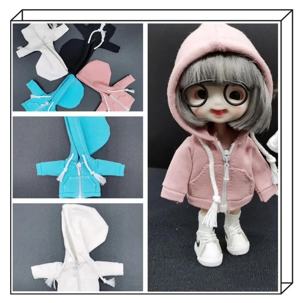 Children Gift Casual Wear Ob11 Baby Coat Zipper Jacket Handmade Obitsu11 Hoodie Fashionable Decoration Doll Clothes 1/12 Bjd
Children Gift Casual Wear Ob11 Baby Coat Zipper Jacket Handmade Obitsu11 Hoodie Fashionable Decoration Doll Clothes 1/12 Bjd