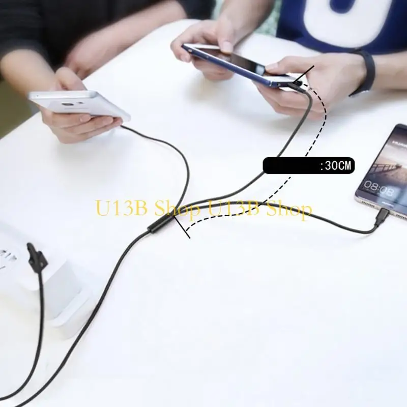 U13B Multi Charging Cable USB C Splitter Cable 3/4/5 in 1 Fast Charging Cord
U13B Multi Charging Cable USB C Splitter Cable 3/4/5 in 1 Fast Charging Cord