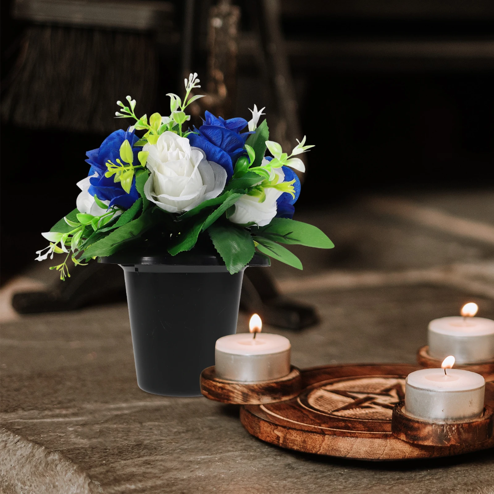 Artificial Flowers for Graves Silk Cloth Cemetery Decorations Floral Arrangement Tombstone Waterproof Lightweight Portable
Artificial Flowers for Graves Silk Cloth Cemetery Decorations Floral Arrangement Tombstone Waterproof Lightweight Portable