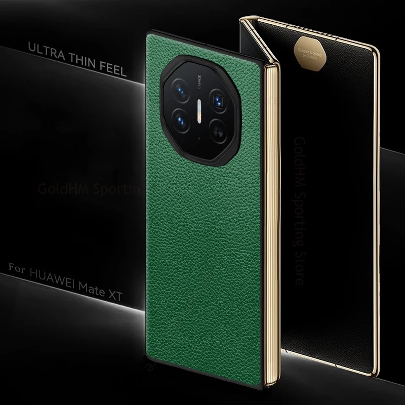 Lychee Leather Phone Case For Huawei Mate XT Ultimate Ultra Slim Phone Cover For HUAWEI Mate X5 X3 XT Hard PC Bumper Flip Case
Lychee Leather Phone Case For Huawei Mate XT Ultimate Ultra Slim Phone Cover For HUAWEI Mate X5 X3 XT Hard PC Bumper Flip Case