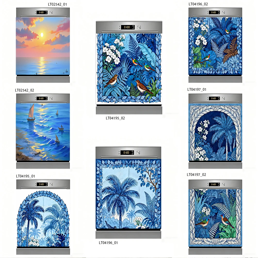 Tropical Sunset Dishwasher Cover, Ocean Sailing & Palm Tree Design, Waterproof Removable Kitchen Decor
Tropical Sunset Dishwasher Cover, Ocean Sailing & Palm Tree Design, Waterproof Removable Kitchen Decor