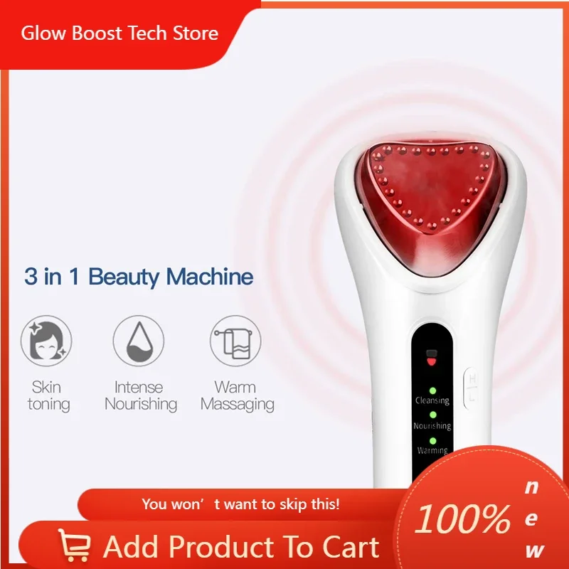 NYUltrasonic Heating Essence Introduction Instrument for Cleansing and Rejuvenating Skin Electric Vibration Facial Massager
NYUltrasonic Heating Essence Introduction Instrument for Cleansing and Rejuvenating Skin Electric Vibration Facial Massager
