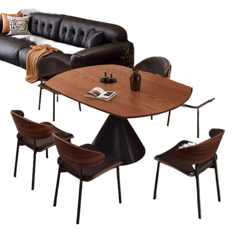 Antique round table solid wood retractable round dining table and chairs French retro combination small apartment
Antique round table solid wood retractable round dining table and chairs French retro combination small apartment