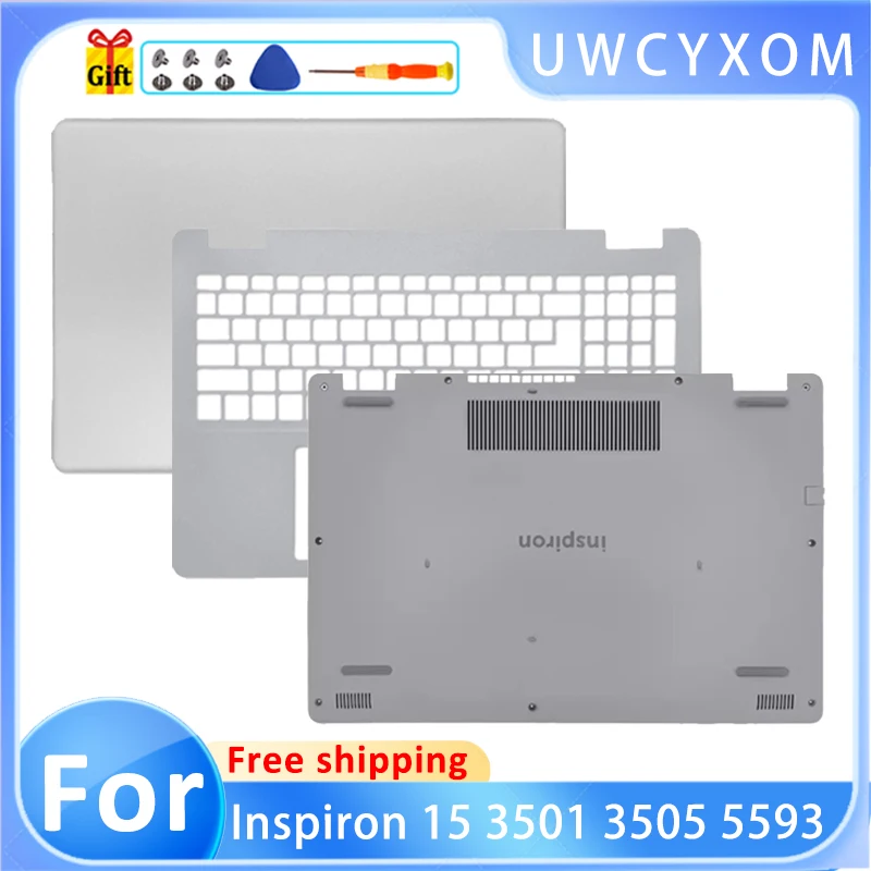 NEW Original Replace Laptop Case for Inspiron 15 3501 3505 5593 LCD Back Cover Front Bezel Palmrest Bottom Case Silver
NEW Original Replace Laptop Case for Inspiron 15 3501 3505 5593 LCD Back Cover Front Bezel Palmrest Bottom Case Silver