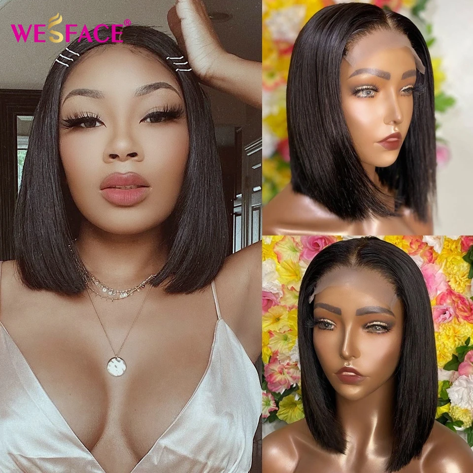 Brazilian Human Hair Wigs Transparent Lace Wig Pre Plucked Bleached Knots With Baby Hair Remy Lace Closure Wig For Women Bob Wig
Brazilian Human Hair Wigs Transparent Lace Wig Pre Plucked Bleached Knots With Baby Hair Remy Lace Closure Wig For Women Bob Wig