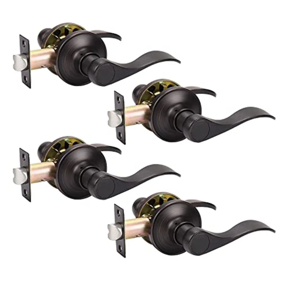 Bronze Lever Door Handle, Brush Door Knobs Inside Door Handle, Passage Hallway Closet Door Handles Without Lock
Bronze Lever Door Handle, Brush Door Knobs Inside Door Handle, Passage Hallway Closet Door Handles Without Lock
