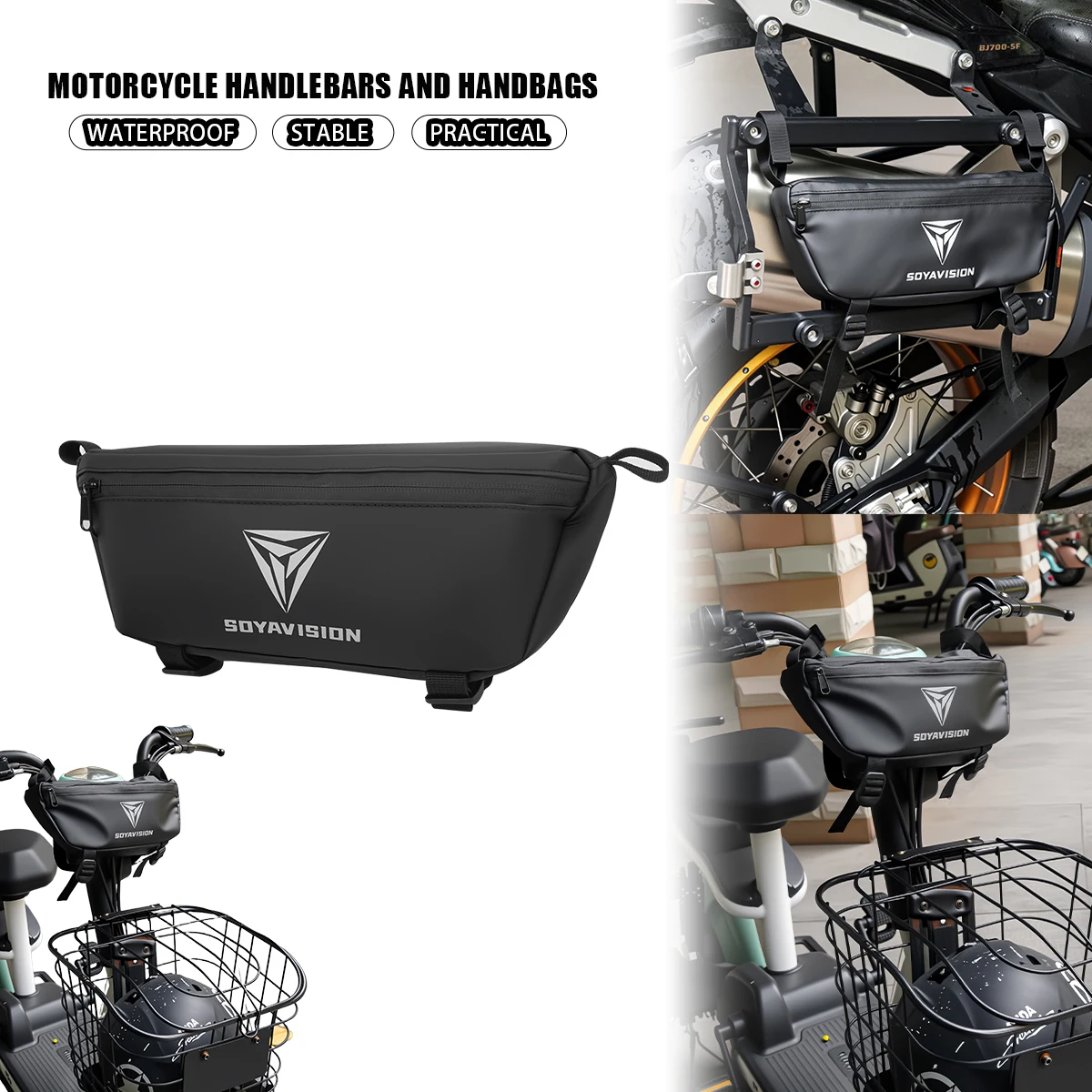 Motorcycle Handlebar Bag for BMW R1200GS R1250GS LC Waterproof Bag Storage Handle Bar Bag Travel Tool Bag Motorcycle Accessories
Motorcycle Handlebar Bag for BMW R1200GS R1250GS LC Waterproof Bag Storage Handle Bar Bag Travel Tool Bag Motorcycle Accessories