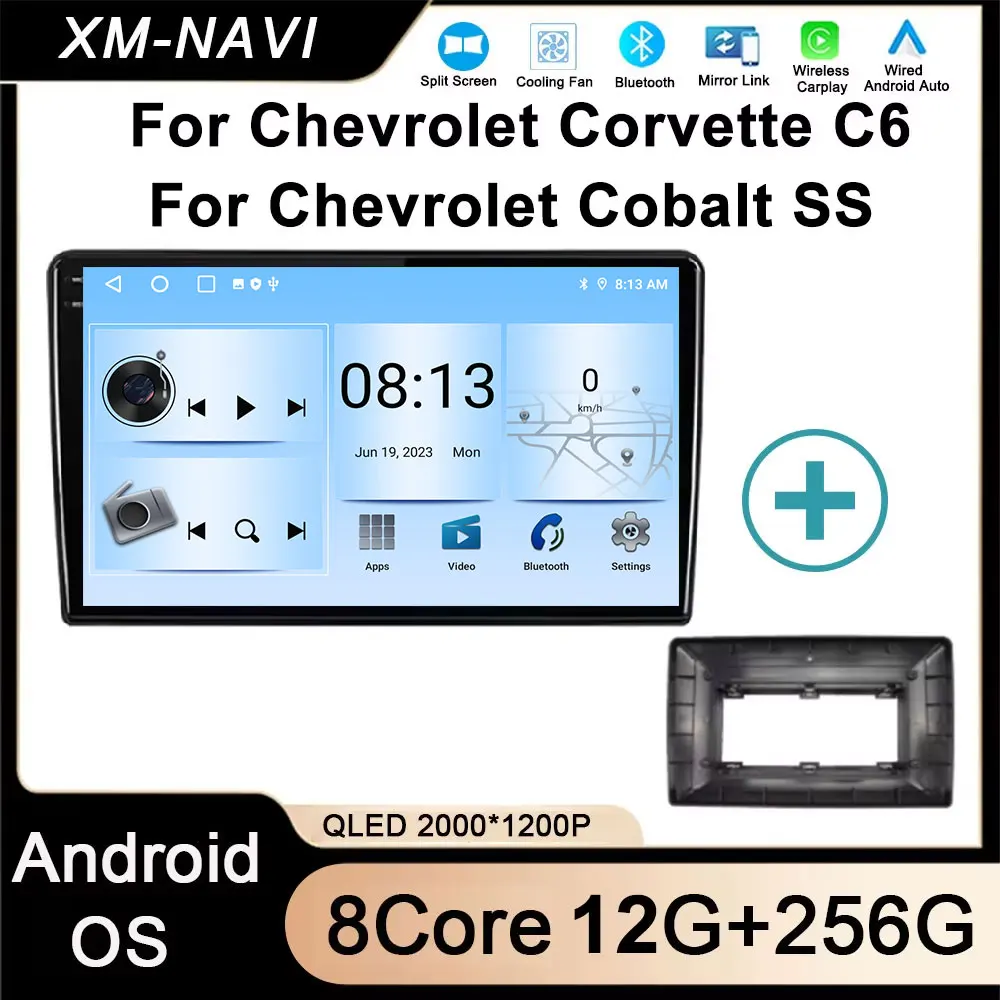 Car Radio Carplay Auto Android 14 For Chevrolet Corvette C6 For Chevrolet Cobalt SS Navigation GPS DSP Stereo WIFI 4G No 2din
Car Radio Carplay Auto Android 14 For Chevrolet Corvette C6 For Chevrolet Cobalt SS Navigation GPS DSP Stereo WIFI 4G No 2din