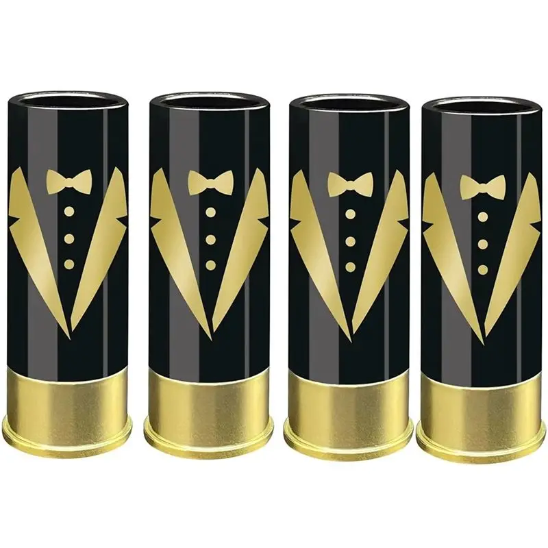 AC76-4PCS 12 Gauge Shot Glasses Tequila Shot Glass Glasses Bulk Set Of 4 For Groomsmen Man
AC76-4PCS 12 Gauge Shot Glasses Tequila Shot Glass Glasses Bulk Set Of 4 For Groomsmen Man