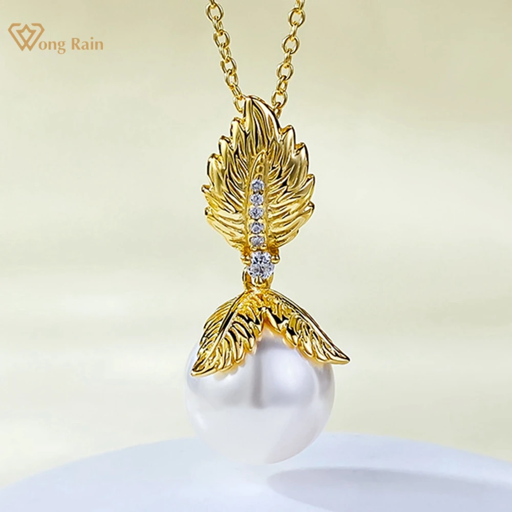 Wong Rain 18K позолоченный Стерлинговое Серебро 925 пробы 12 мм жемчуг с высокоуглеродистым бриллиантом Подвеска Ожерелье Ювелирные изделия оптовая продажа
Wong Rain 18K позолоченный Стерлинговое Серебро 925 пробы 12 мм жемчуг с высокоуглеродистым бриллиантом Подвеска Ожерелье Ювелирные изделия оптовая продажа