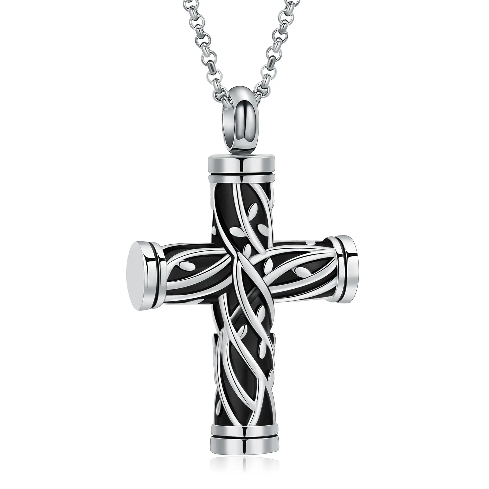 Cross Cremation Jewelry Urn Necklace for Ashes Holder Memorial Urn Jewelry for Ashes Keepsake Pendant
Cross Cremation Jewelry Urn Necklace for Ashes Holder Memorial Urn Jewelry for Ashes Keepsake Pendant