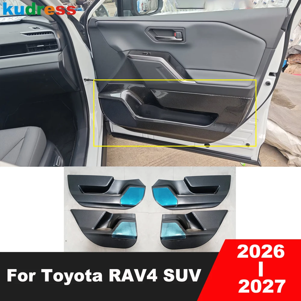 Car Inner Door Anti Kick Protection Plate Guard Cover Trim For Toyota RAV4 RAV 4 SUV 2026 2027 Carbon Fiber Interior Accessories
Car Inner Door Anti Kick Protection Plate Guard Cover Trim For Toyota RAV4 RAV 4 SUV 2026 2027 Carbon Fiber Interior Accessories